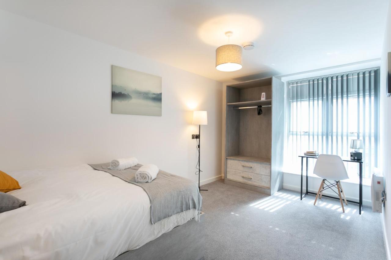 Hoemli Smart City Centre Apartment 莱切斯特 外观 照片